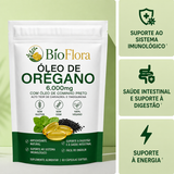 Cápsulas Gelatinosas de Óleo de Oregano - Fortalece naturalmente a imunidade e a saúde intestinal de dentro para fora.