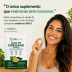 Cápsulas Gelatinosas de Óleo de Oregano - Fortalece naturalmente a imunidade e a saúde intestinal de dentro para fora.