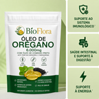 Cápsulas Gelatinosas de Óleo de Oregano - Fortalece naturalmente a imunidade e a saúde intestinal de dentro para fora.